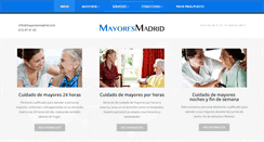 Desktop Screenshot of mayoresmadrid.com