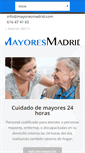 Mobile Screenshot of mayoresmadrid.com